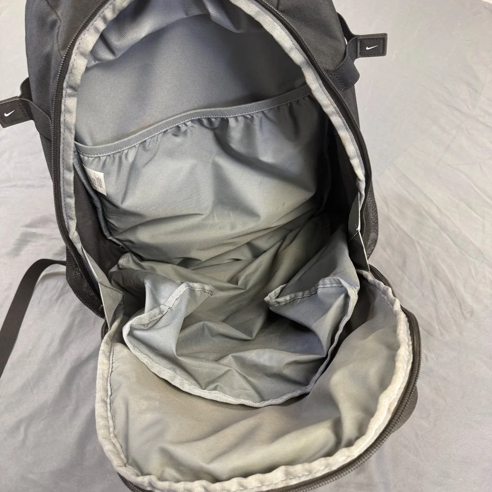 Nike Baseball Vapor Select Backpack Black Ventilated Shoe Compartment Bag